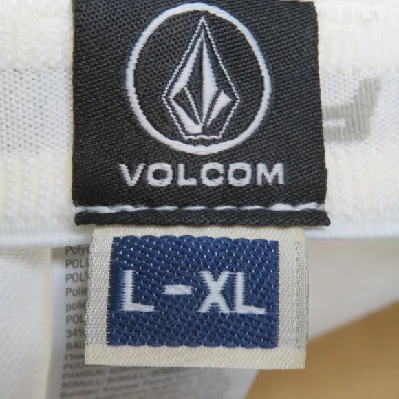 Volcom Mens Full Stone Flexfit Cap L / XL Xfit White New Hat - Picture 6 of 11
